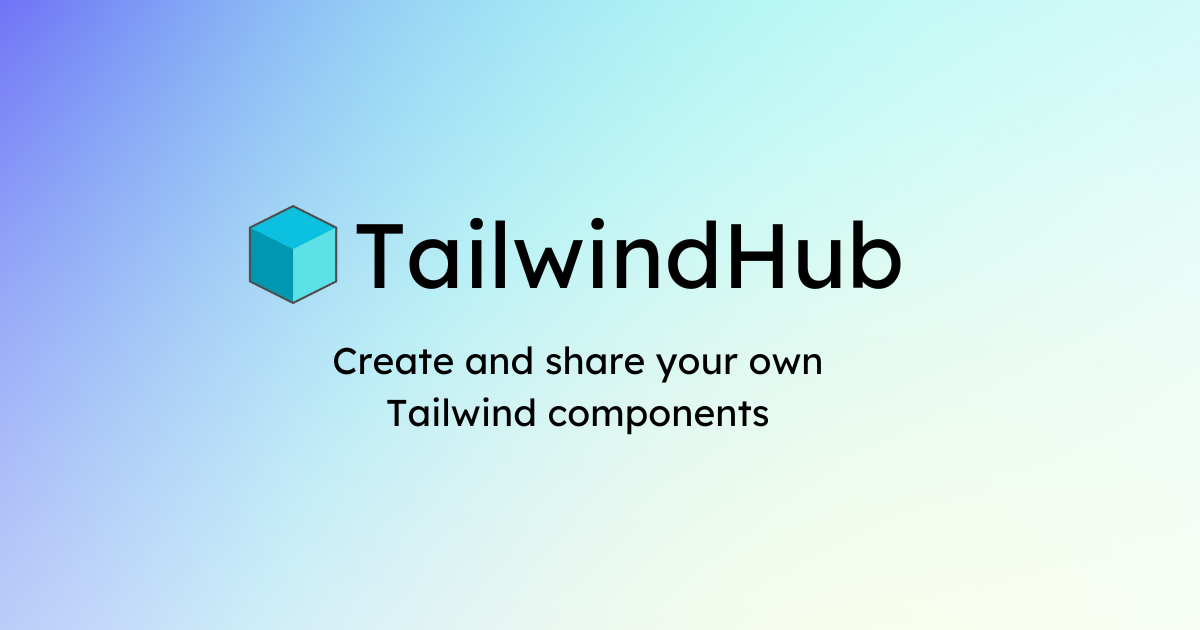 TailwindHub - Editor